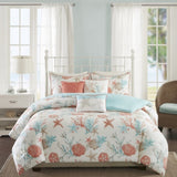 Full/Queen 6 Piece Cotton Sateen Duvet Cover Set B03597308