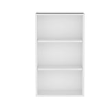 White Wall Cabinet with Open Storage B062P252210