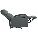 Modern Recliner Manual Recliner Home Theater Manual Recliner Chair with Adjustable Backrest for N763P256491E