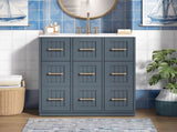 30inch Bathroom Vanity with Undermount Sink and Drawers, Painted Surface, Soft-Close Doors, Bathroom N710P331580C