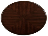 22'' Retro Round End Table,Solid Wood Sofa Side Table with Shelf,Living Room Corner Table Easy 66103170