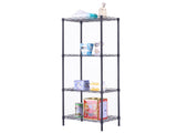 4-Tier Wire Shelving Unit Metal Storage Rack 06005411