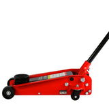 ZUN Hydraulic trolley Low Profile and Steel Racing Floor Jack with Piston Quick Lift Pump,3Ton 58084364