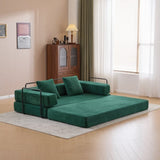 Floor,Compression Sofa,Convertible Floor Sofa Bed-with Pillow Back Support Armrest,Comfy Futon W3723P345018