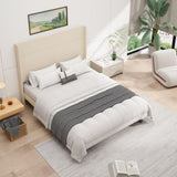 Stylish High Headboard Bed, 54 "High Headboard, High Quality, Comfortable High Back Design Ideal for W1716P221487