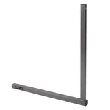 Multifunctional Adjustable Bedside Table MDF/Iron/4 Wheels With Brake, Dark Wood Grain Color 75239627