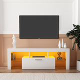 FashionTVstandTVcabinet,EntertainmentCenter,TVstationTV console,media console,with LEDlight W67933539