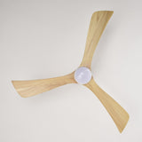 ZUN 52" Ceiling Fan with Lights Remote Control,Quiet DC Motor 3 Blade Ceiling Fans 6 Speed W1592122611