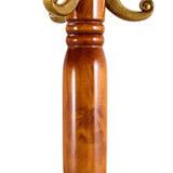 Crabapple Colored Solid Wood Hanger, Modern And Simple Coat And Hat Rack, Resin Stainless Steel W1151P276818