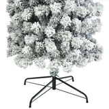 7.5ft Pencil Flocking Christmas Tree 69444721