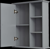23.6" Grey Bathroom Wall Cabinet W2704P264352