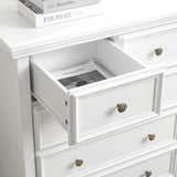 ZUN Modern 6 Drawers Dresser 6 Drawers Cabinet,Chest of Drawers Closet Organizers and Clothes W2275P149796