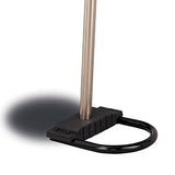 Chrome and Black Floor Lamp with Curvy Dome Shades B062P153744