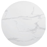 White 40-inch Dining Table B062P153723