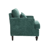 COOLMORE Wood Frame Armchair, Modern Accent Chair Lounge Chair for Living Room,Tufted Club Chair, W395P151904