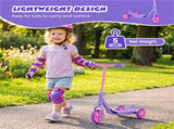 3-Wheel Toddler Scooter with LED Light-Up Wheels for Beginners Age 2 15242299