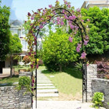 Metal Garden Assemble Freely with 8 Styles Garden Arbor Trellis Climbing Plants Support Rose W158681100
