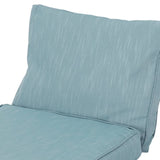 HONOLULU CLUB CHAIR CUSHION SET, BACK CUSHION AND SEAT CUSHION, TEAL, SET OF 1, N775P270243T