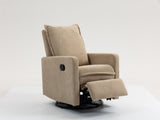 Short plush manual button armchair sofa W547P322818