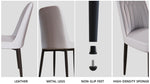 ZUN A set of 4 dining chair, modern style chair made of high-quality PU Leather fabric with thick soft W2189140237