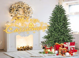 6ft Artificial Christmas Tree, 1168 Branch Tips, Full Lush Hinged Pine with PEPVC Mixed Needles, 45141469