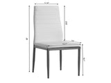 110CM Clear Color Dining Table Set 36043541