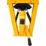 12 Ton Pipe Bender Manual Hydraulic, Piping Bending Exhaust Tube Fabric with 6 Dies, Adjustable W465P192109