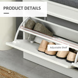 Shoe Bench with Storage Cabinets 82219097