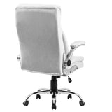 ZUN Swivel Office Room Chair Executive Desk Chair Velvet W1403P181194