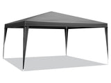 10'x10' Gazebo Waterproof Outdoor Canopy Patio Tent Party Tent for Wedding BBQ Cater, Black 35412420