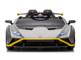 Lamborghini Huracan Sto 24V Kids Electric Ride-On Drift Car Speeds 1.86-5.59 MPH, Ages 3-8, Foam W1578P210768