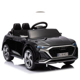 ZUN 12V Kids Ride On Electric Car w/Parents Remote Control,Licensed Audi SQ8 for Kids,Dual W1396P143150