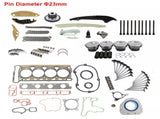 Engine Overhaul Rebuild Pistons 23mm Seals Kit For Audi A4 VW GTI Jetta 2.0 T 06H109158H 06H198401A 41466348