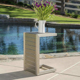 CAPE CORAL ALU C-SHAPED TABLE 59990.00