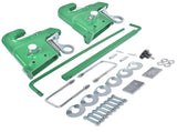 Green 3000LBS Tractor Hitch Faster Attach Detach4 Leveling Shims Replacement for Cat 1 68074808
