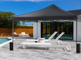 10x10 FT Pop Up Canopy Tent with Slant Legs and Carrying Bag, Easy Setup Outdoor Shelter for Patio, 17179199