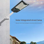 ZUN Solar Street Lights Outdoor, Parking Lot Lights with 181PCS LED Beads , IP65 Waterproof Solar Flood W1592P190016