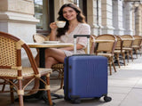 PP Trolley Case 28in Travel Suitcase Dark Blue 06975594