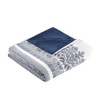 ZUN 3 Piece Cotton Duvet Cover Set with Chenille Tufting B035129138