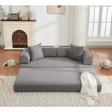 78.5" Folding Out Sleeper Sofa Bed,4-in-1 DIY Combination W1628P216721