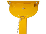 Snow Shovel with Wheels, Snow Pusher, Cushioned Adjustable Angle Handle Snow Removal Tool, 29" 41813238