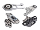 4X Motor Mounts Replacement for Jeep Renegade 1.4L 2015 16 17 18 Transmission 68257232AA 22786354