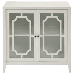 ZUN White Console Table with 2 Doors B062P185652