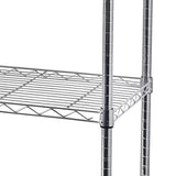 ZUN 5-Tier NSF Heavy Duty Adjustable Storage Metal Rack with Wheels & Shelf Liners Ideal for Garage, 49670774