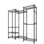 ZUN Wire Garment Rack Heavy Duty Clothes Rack,Closet Organizer Metal Garment Rack Portable Clothes 61970875