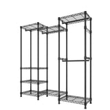 ZUN Wire Garment Rack Heavy Duty Clothes Rack,Closet Organizer Metal Garment Rack Portable Clothes 61970875