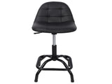 360&deg Swivel Adjustable Height Bar Stool with High Back Support, Modern Counter Stool for Bar, W465P327705