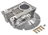 56C Flange Worm Gear Speed Reducer MRV040 101 1.16 HP 1750 RPM Keyed Shaft 45628705