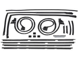 17Pcs Door Tailgate Weatherstripping Seal Kit For Chevy El Camino GMC Caballero 1978-1987 2135478 38316591