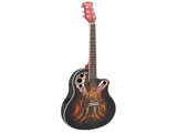 41 inch Full-Size Cutaway Acoustic-Electric Guitar Grape Voice Hole Spruce Top 34665145